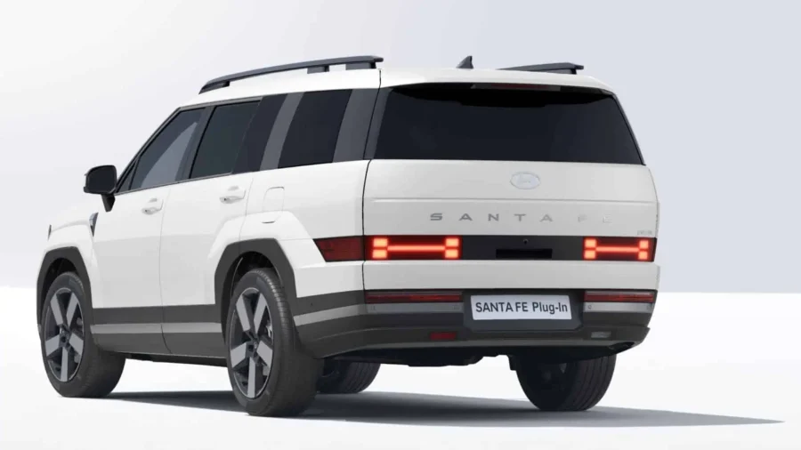 Renting Coches Hyundai Santa Fe1.6 TGDi PHEV 4X4 AT Style Creamy White