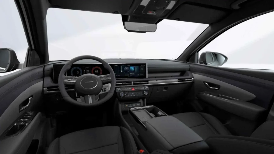 Renting Coches Hyundai Tucson1.6D 48V DT Black Line Atlas White