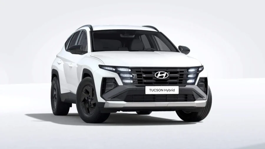 Renting Coches Hyundai Tucson1.6D 48V DT Black Line Atlas White