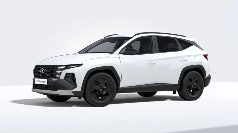 Renting Coches Hyundai Tucson1.6D 48V DT Black Line Atlas White