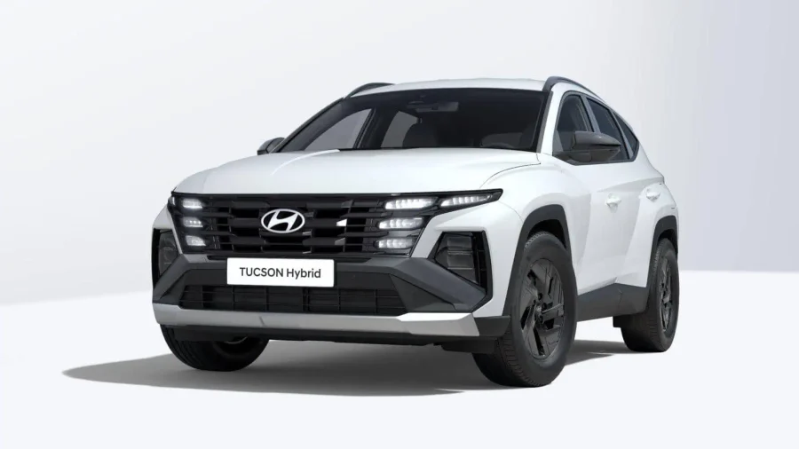Renting Coches Hyundai Tucson1.6D 48V DT Black Line Atlas White