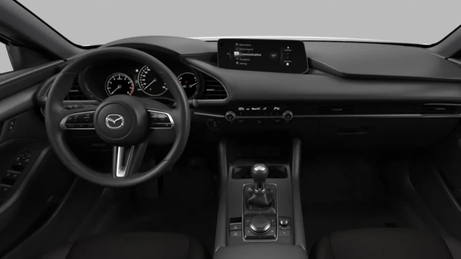 Renting Coches Mazda 32.5 e-SKYACTIV G Centre-Line Arctic White