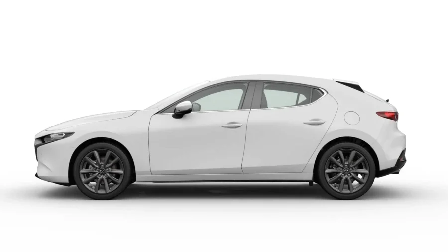 Renting Coches Mazda 32.5 e-SKYACTIV G Centre-Line Arctic White