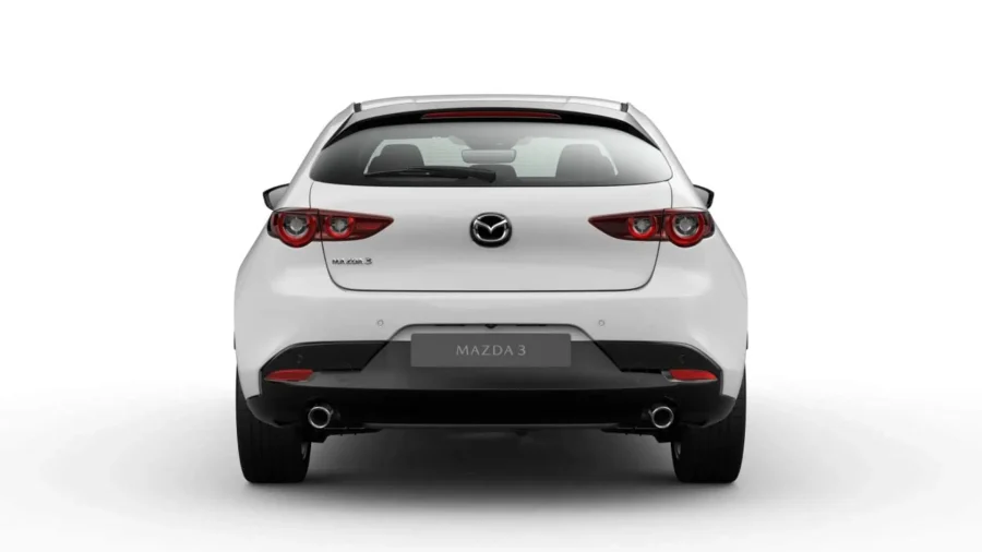 Renting Coches Mazda 32.5 e-SKYACTIV G Centre-Line Arctic White
