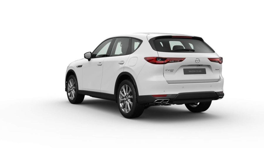 Renting Coches Mazda CX-603.3 e-Skyactiv D MHEV 147kW 8AT RWD Exclusive Line Blanco