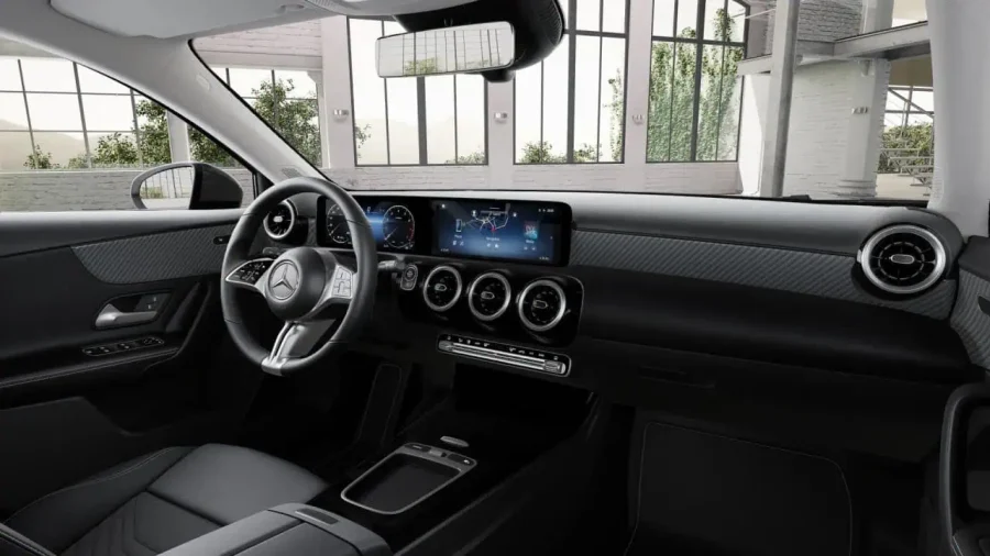 Renting Coches Mercedes Benz Clase A180 Negro Noche