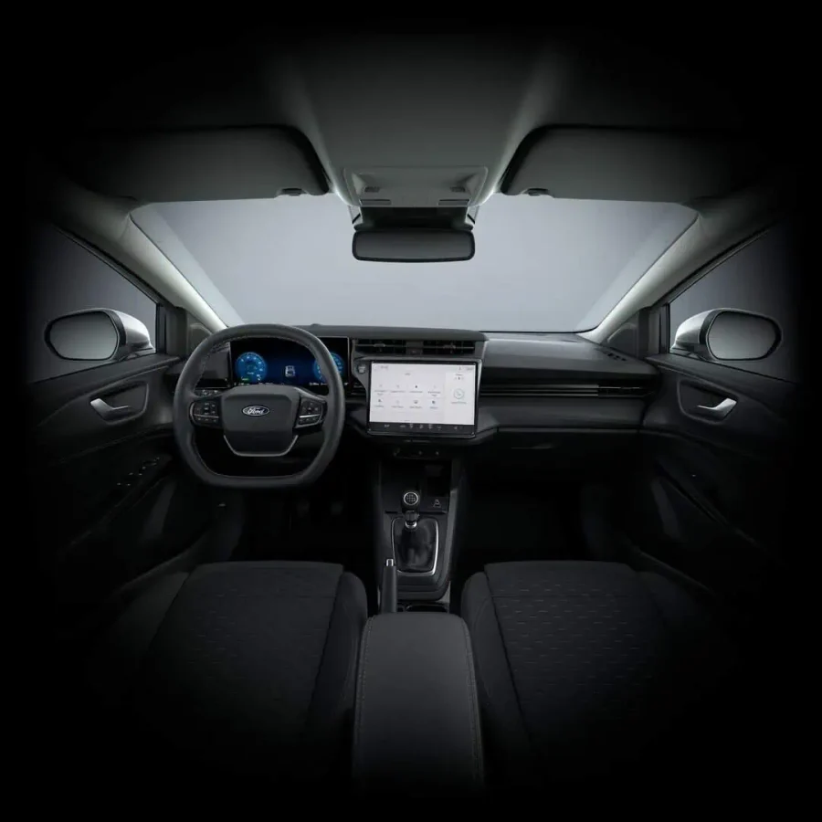 Renting Coches Ford PumaEcoBoost MHEV Titanium Blanco, Gris Cactus