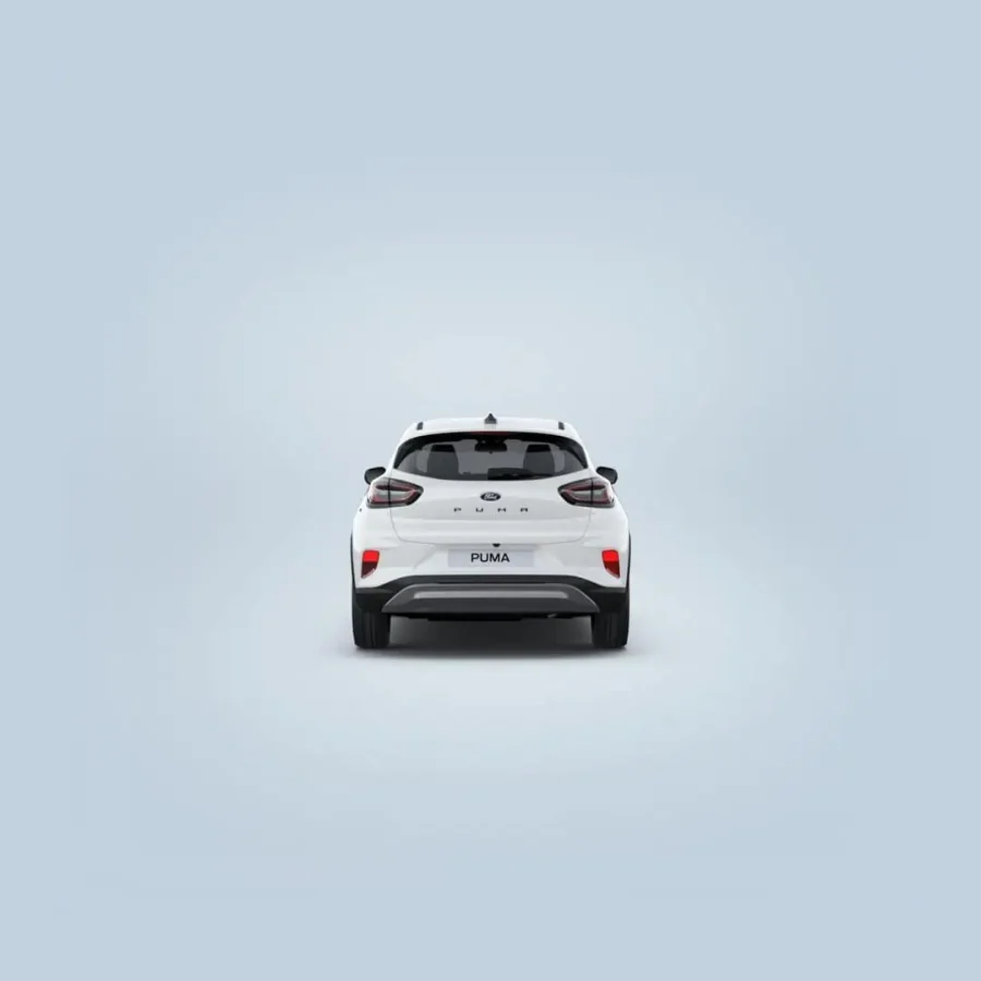 Renting Coches Ford PumaEcoBoost MHEV Titanium Blanco, Gris Cactus