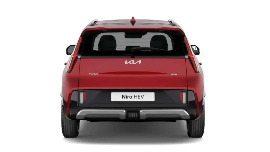 Renting Coches Kia Niro1.6 HEV Drive Runway Red, Clear White, Steel Gray, Interstellar Grey