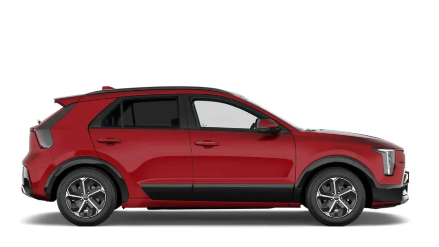 Renting Coches Kia Niro1.6 HEV Drive Runway Red, Clear White, Steel Gray, Interstellar Grey
