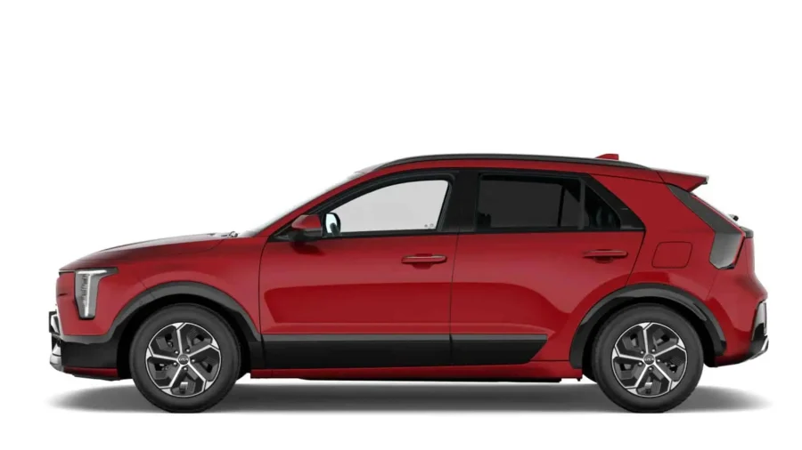 Renting Coches Kia Niro1.6 HEV Drive Runway Red, Clear White, Steel Gray, Interstellar Grey