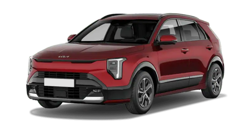 Renting Coches Kia Niro-1.6 HEV Concept Runway Red, Clear White, Steel Gray, Interstellar Grey