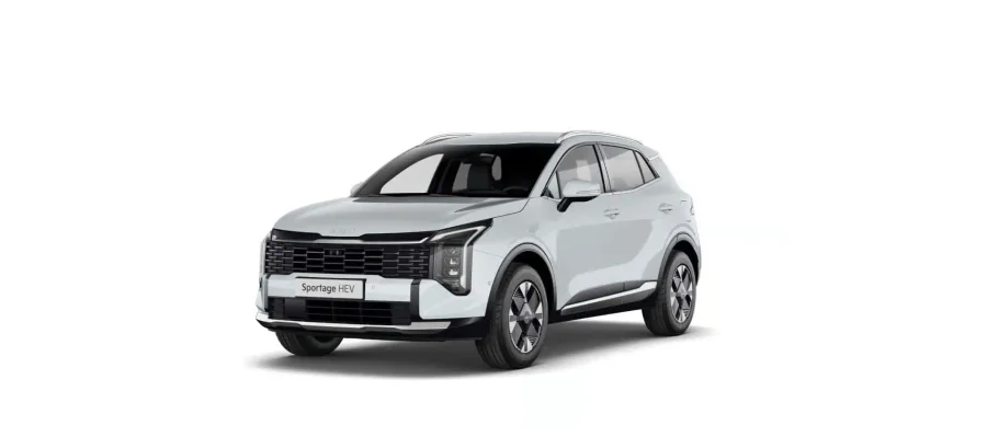 Renting Coches Kia Sportage1.6 T-GDi HEV Drive 4×2 Cassa White, Wolf Gray, Penta Metal, Magma Red, Lunar Silver, Experience Green, Deluxe White, Black Pearl, Blue Flame