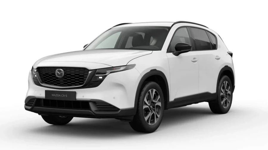 Renting Coches Mazda CX-52.5 e-Skyactiv G MHEV AT FWD Centre-Line Arctic White