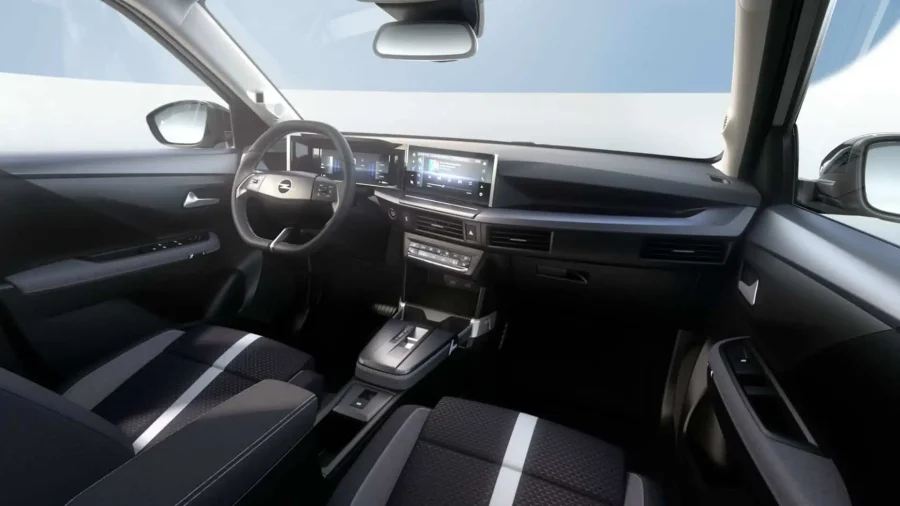 Renting Coches Opel Frontera1.2T XHT Hybrid eDCT6 107kW Ultimate Kristall Silver, Arktis White