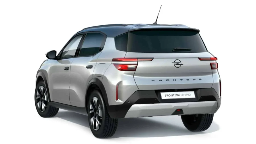 Renting Coches Opel Frontera1.2T XHT Hybrid eDCT6 107kW Ultimate Kristall Silver, Arktis White