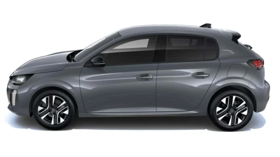 Renting Coches Peugeot 208Allure Gasolina 100 S&S 6 Vel. Man Gris Selenium