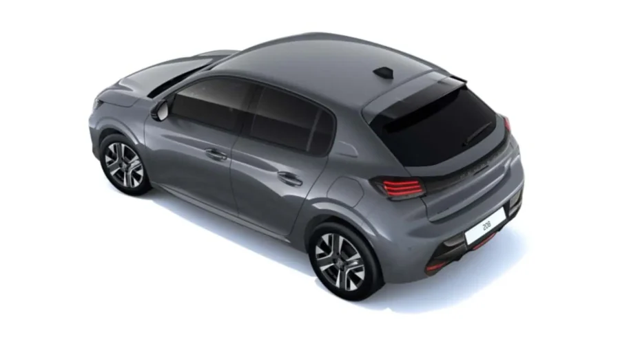Renting Coches Peugeot 208Allure Gasolina 100 S&S 6 Vel. Man Gris Selenium
