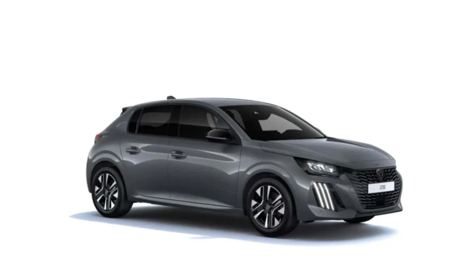 Renting Coches Peugeot 208Allure Gasolina 100 S&S 6 Vel. Man Gris Selenium