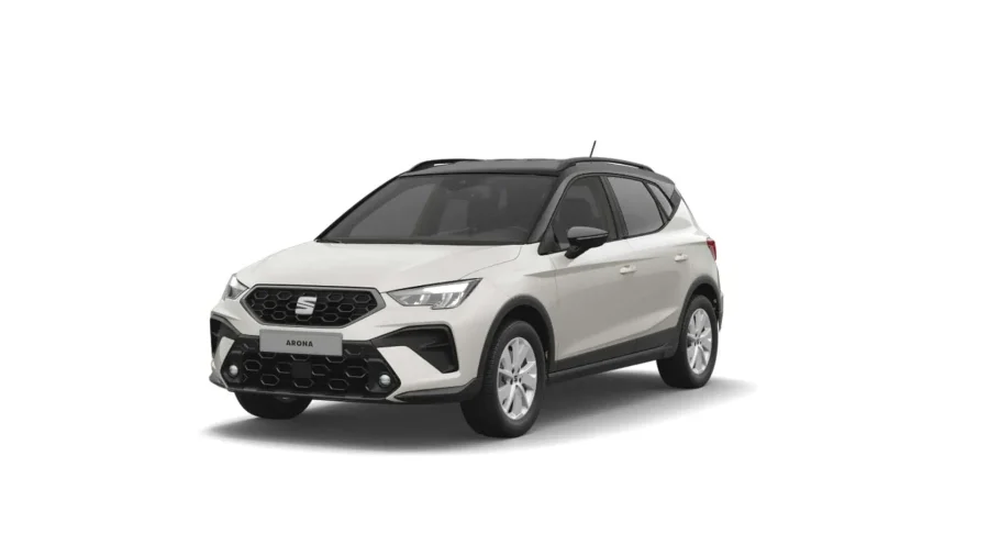 Renting Coches Seat Arona1.0 TSI Start & Stop Style+ Blanco / Techo Negro