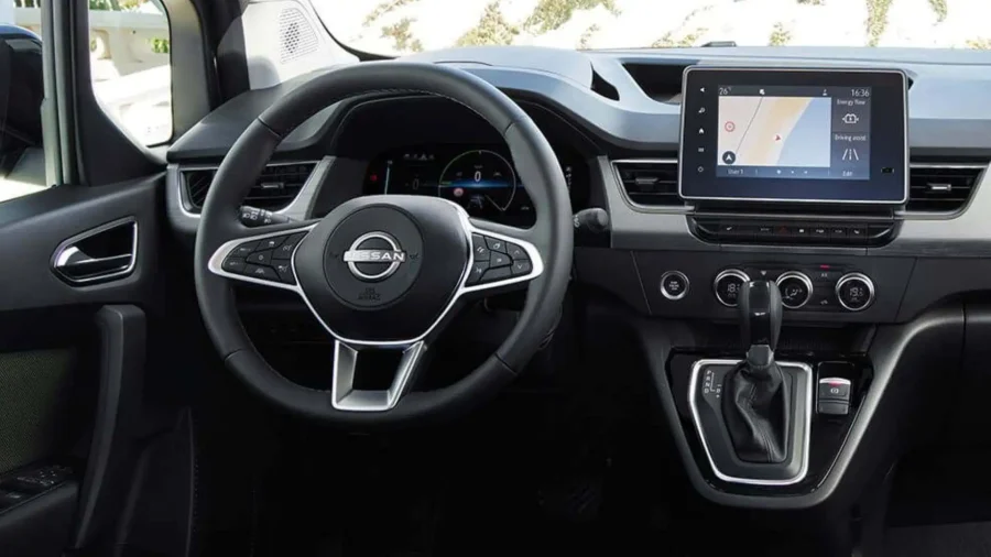 Renting Coches Nissan TownstarCombi L1 45kWh N-Connecta Blanco