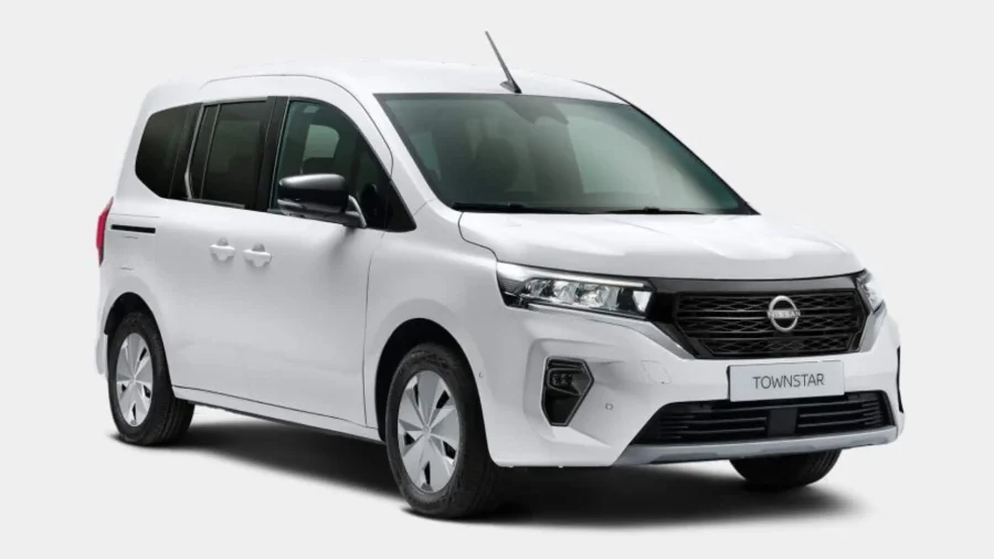Renting Coches Nissan TownstarCombi L1 45kWh N-Connecta Blanco