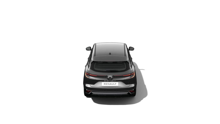 Renting Coches Renault AustralE-Tech Full Hybrid 147kW Evolution Gris Pizarra, Blanco