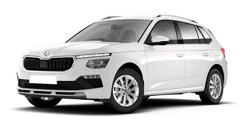 Renting Coches Skoda Kamiq-1.0 TSI Selection Blanco