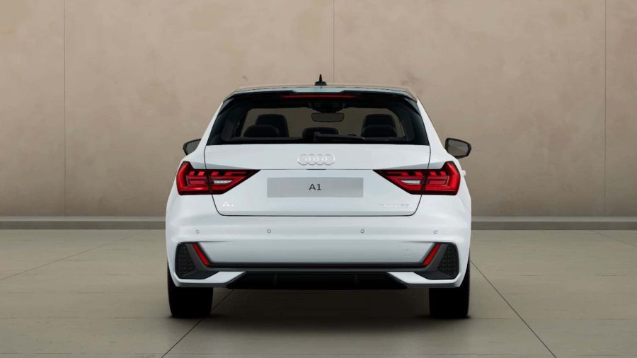 Renting Coches Audi A1 Sportback30 TFSI S tronic Adrenalin Blanco Glaciar / Techo Negro
