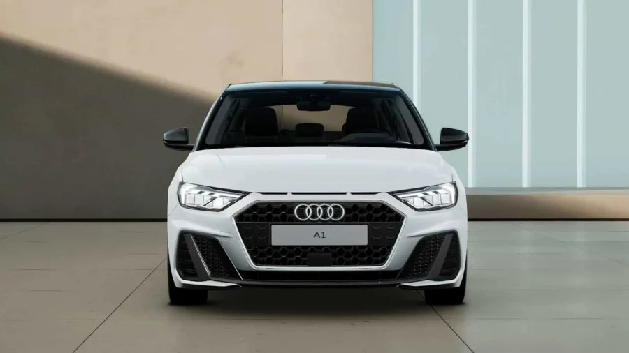 Renting Coches Audi A1 Sportback30 TFSI S tronic Adrenalin Blanco Glaciar / Techo Negro