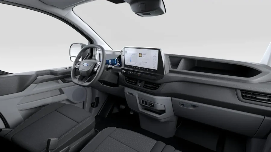 Renting Coches Ford TransitCustom Van 320 L1 BEV automática Trend Blanco