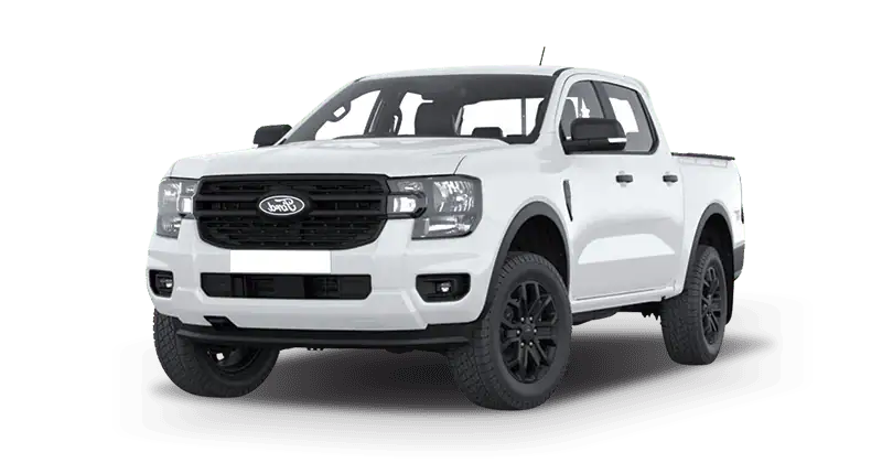 Renting Coches Ford Ranger-XLT DOBLE CABINA 3.0 Ecoblue Auto. Blanco