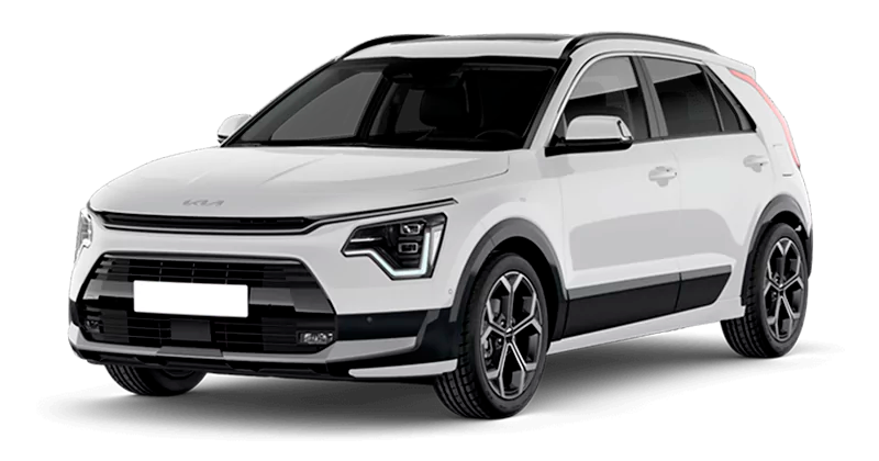 Renting Coches Kia Niro1.6 GDi HEV Concept Clear White