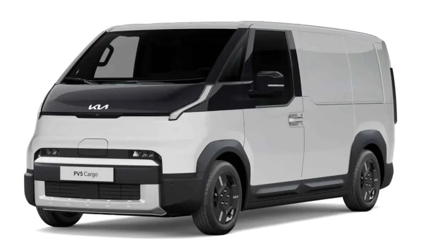 Renting Coches Kia PV5 CargoL2H1 MR Plus Clear White