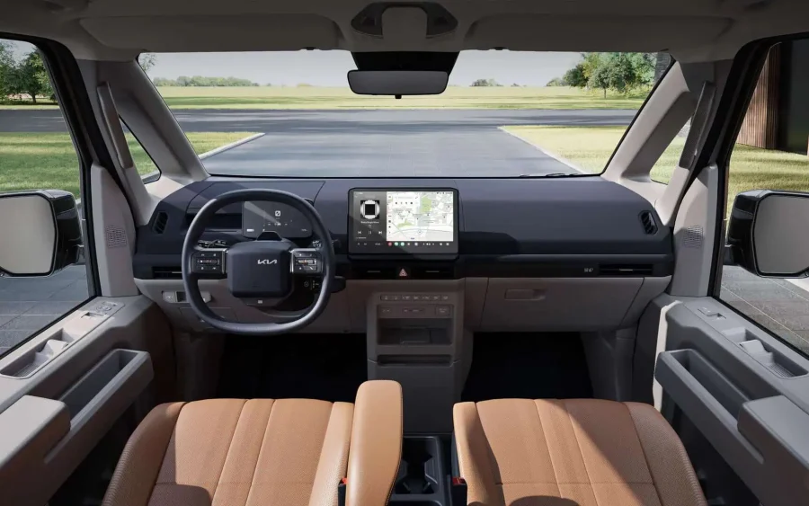 Renting Coches Kia PV5Passenger L2H1 LR Plus Clear White, Steel Gray, Aurora Black, Lakehouse Grey, Runaway Red