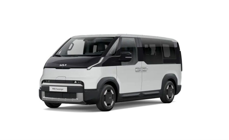 Renting Coches Kia PV5Passenger L2H1 LR Plus Clear White, Steel Gray, Aurora Black, Lakehouse Grey, Runaway Red