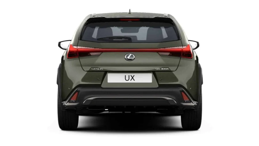 Renting Coches Lexus UX300h F Sport Legend Verde Oliva, Gris Berlín, Titanium, Negro Graphite, Blanco Nova, Azul Eléctrico, Copper Petra