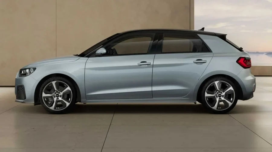 Renting Coches Audi A1 Sportback30 TFSI S tronic Adrenalin Gris Flecha / Techo Negro, Blanco Glaciar / Techo Negro, Azul Navarra / Techo Negro