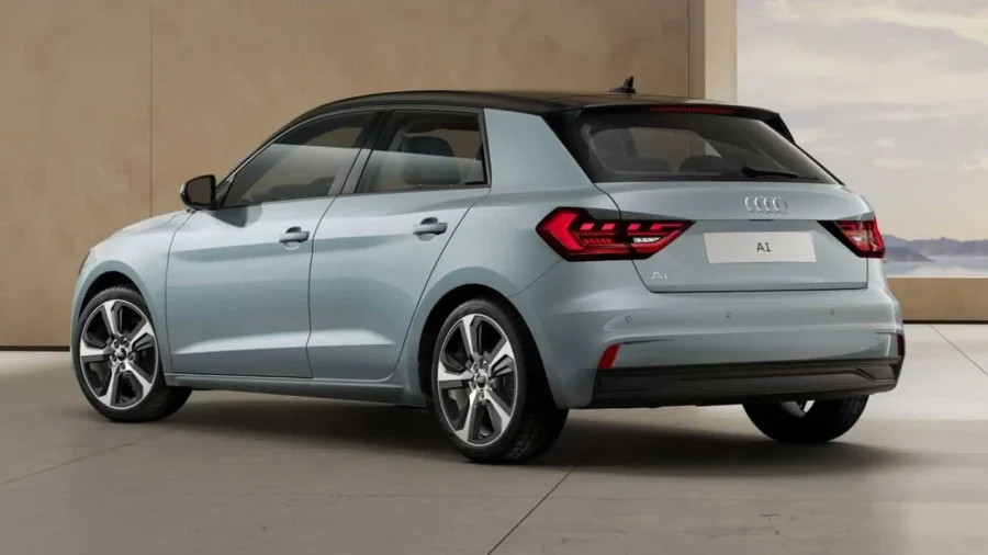 Renting Coches Audi A1 Sportback30 TFSI S tronic Adrenalin Gris Flecha / Techo Negro, Blanco Glaciar / Techo Negro, Azul Navarra / Techo Negro