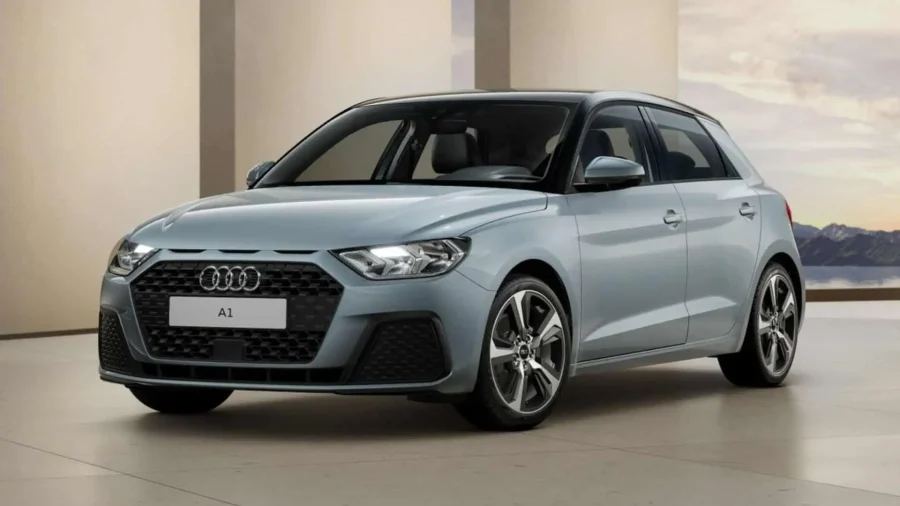 Renting Coches Audi A1 Sportback30 TFSI S tronic Adrenalin Gris Flecha / Techo Negro, Blanco Glaciar / Techo Negro, Azul Navarra / Techo Negro