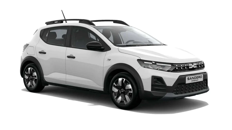 Renting Coches Dacia Sandero StepwayEssential ECO-G Blanco Glaciar