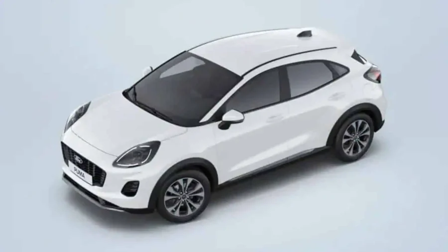 Renting Coches Ford PumaEcoBoost MHEV Titanium Blanco