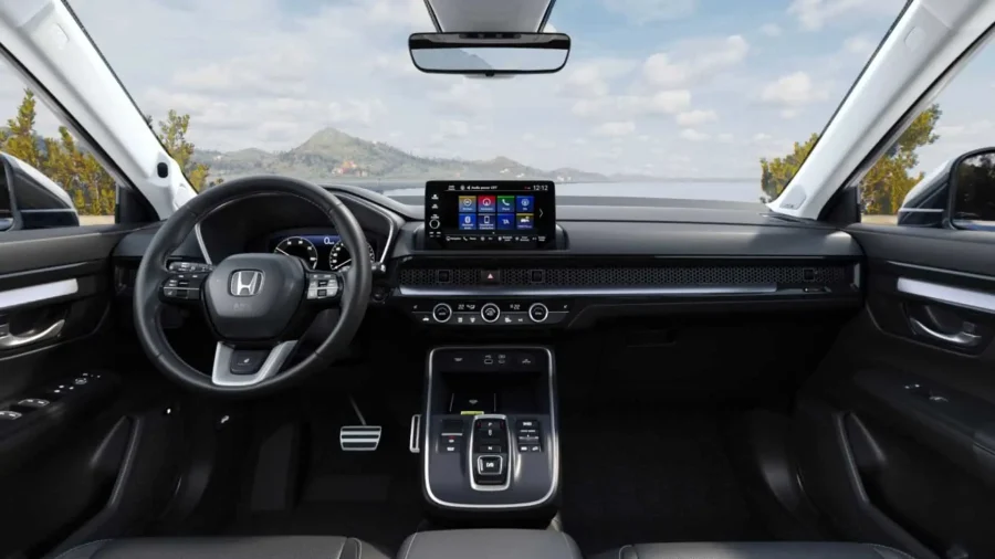 Renting Coches Honda CR-VPHEV Elegance Tech Blanco Diamond, Negro Cristal, Gris Urbano