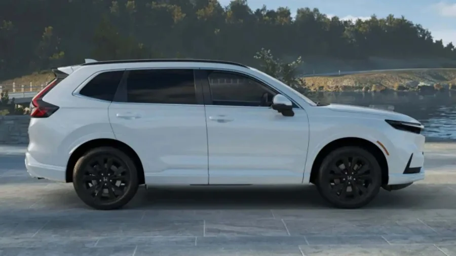 Renting Coches Honda CR-VPHEV Elegance Tech Blanco Diamond, Negro Cristal, Gris Urbano