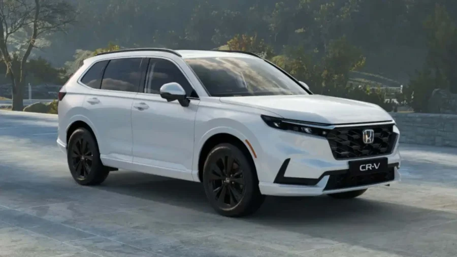 Renting Coches Honda CR-VPHEV Elegance Tech Blanco Diamond, Negro Cristal, Gris Urbano