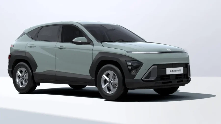 Renting Coches Hyundai Kona1.6 GDi HEV DT Maxx Mirage Green