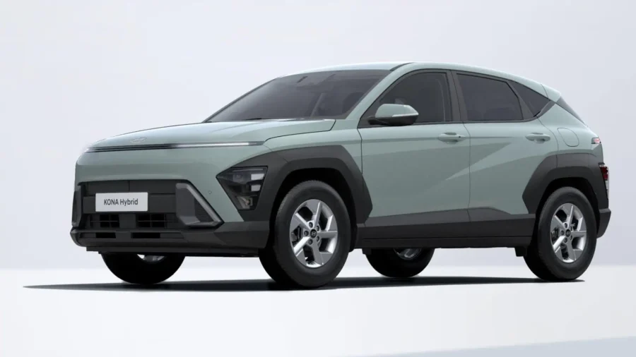 Renting Coches Hyundai Kona1.6 GDi HEV DT Maxx Mirage Green