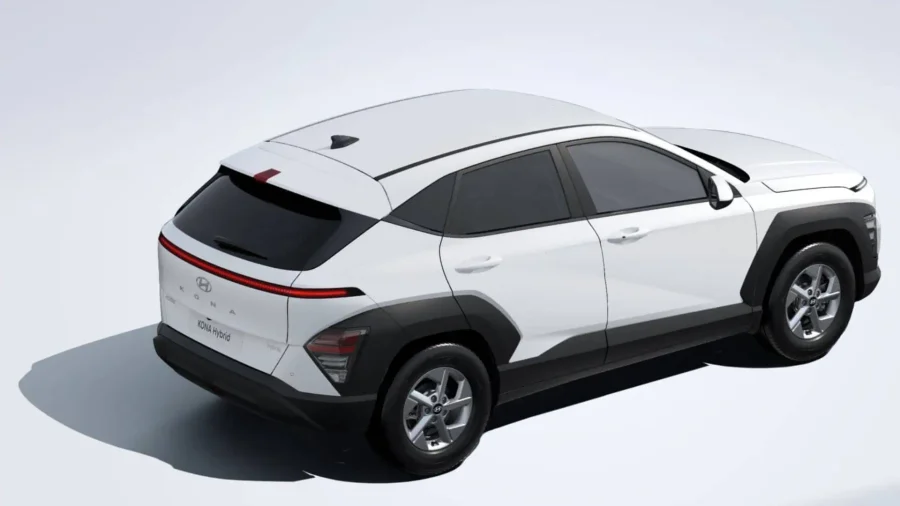Renting Coches Hyundai KonaHEV 1.6 GDi DT Maxx Atlas White, Ecotronic Gray