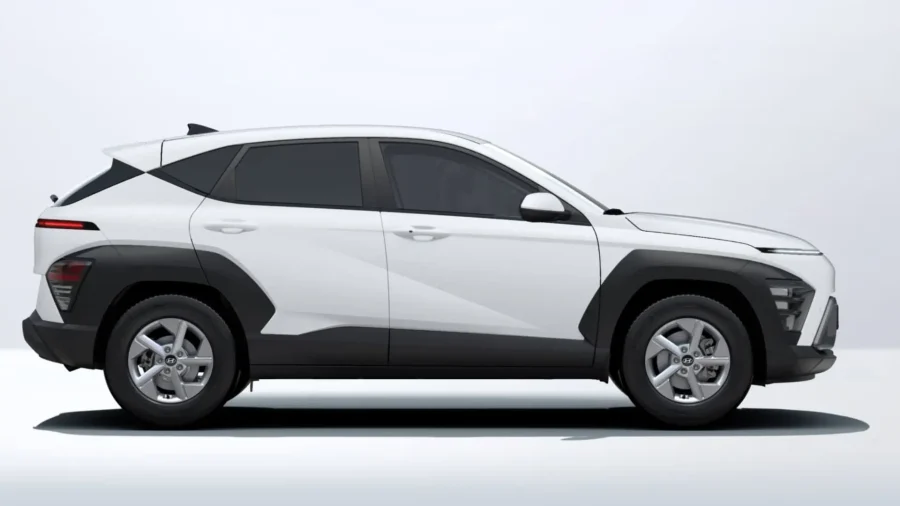 Renting Coches Hyundai KonaHEV 1.6 GDi DT Maxx Atlas White, Ecotronic Gray