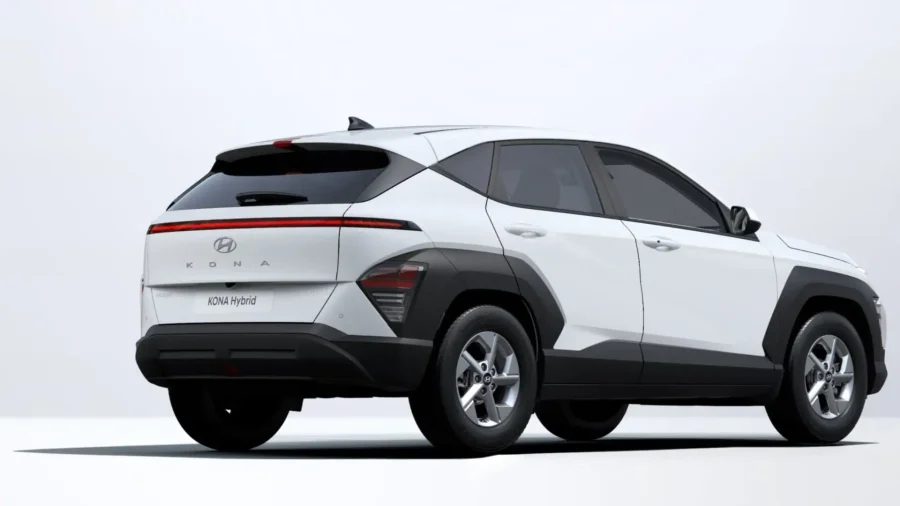 Renting Coches Hyundai KonaHEV 1.6 GDi DT Maxx Atlas White, Ecotronic Gray